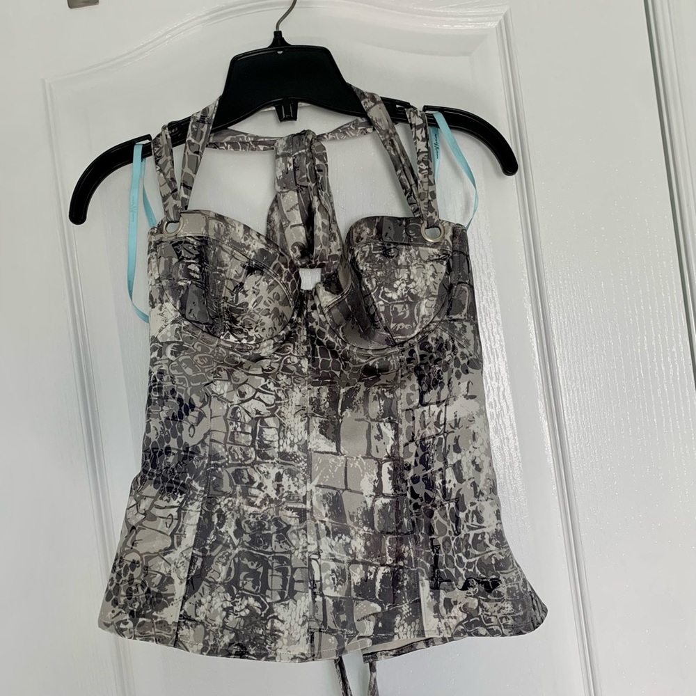 Marciano Snakeprint Corset. Size Medium.